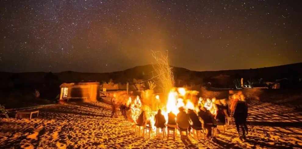 newyear in morocco camp