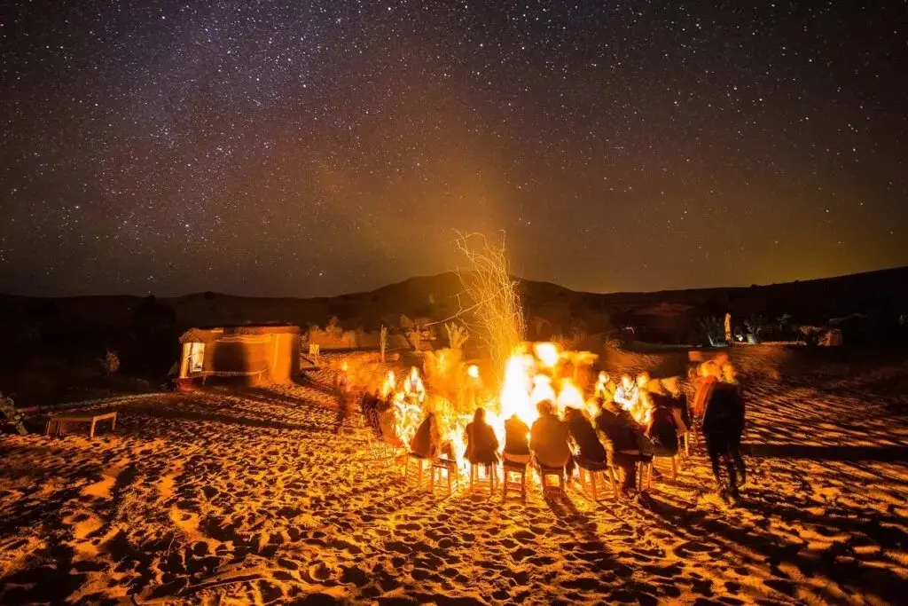 newyear in morocco camp